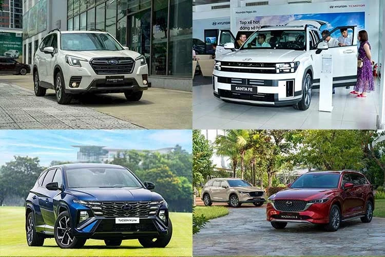 [GALLERY] Loạt ôtô gầm cao tại Việt Nam giảm giá mạnh, tới hơn 300 triệu đồng