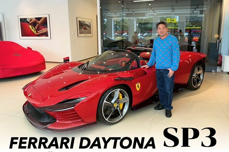 Tỷ phú Thái Lan tậu Ferrari Daytona SP3 "vạn người mê" hơn 60 tỷ đồng