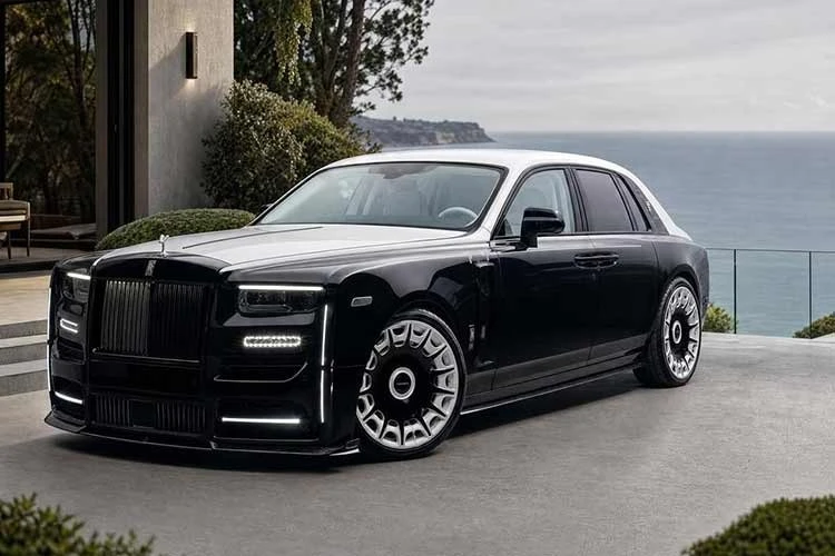 [GALLERY] Chi tiết Rolls-Royce Phantom 2026 độ Mansory Pearl đầy sang chảnh