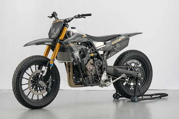 [GALLERY] Chi tiết "xế nổ" Yamaha Ténéré 700 lột xác phong cách flat-track 