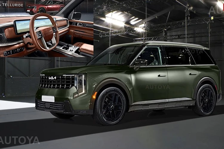 Kia Telluride 2026 lộ diện trước ngày ra mắt, "đấu" Ford Explorer