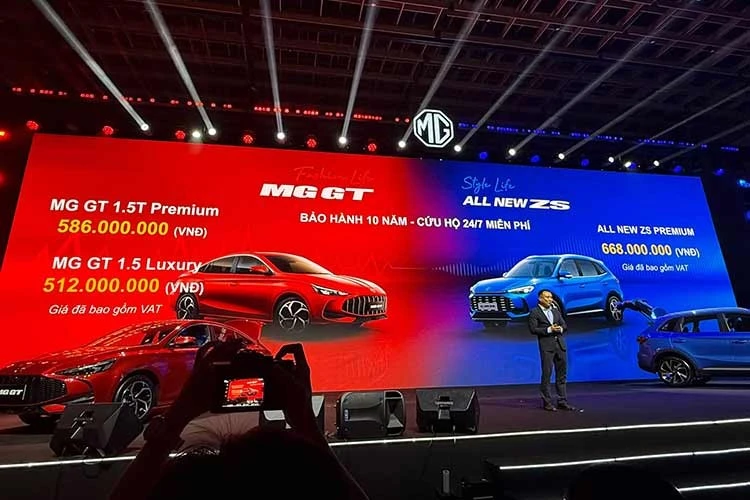 Cận cảnh MG ZS 2026 từ 668 triệu tại Việt Nam, thêm Hybrid và ADAS mới