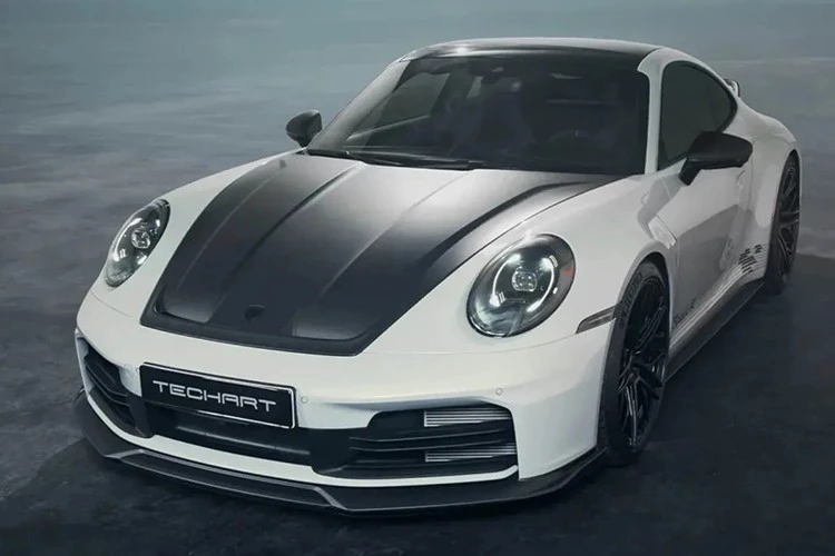 Chiếc Porsche 911 Carrera T độ TsportR mạnh 500 mã lực từ Techart