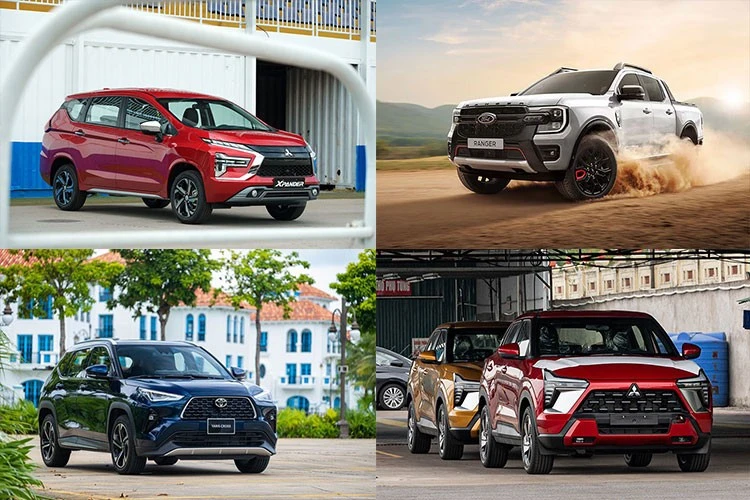Top ôtô máy xăng, dầu bán chạy nhất tháng 9/2025 tại Việt Nam