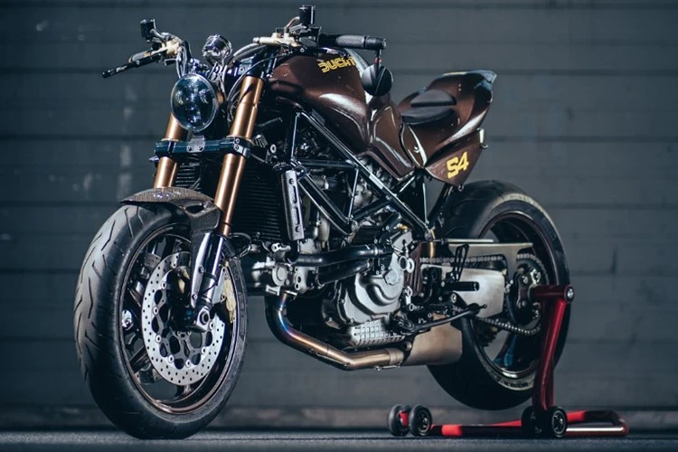 Ngắm Ducati Monster S4 độ Street Tracker lai Cafe Racer cực ngầu
