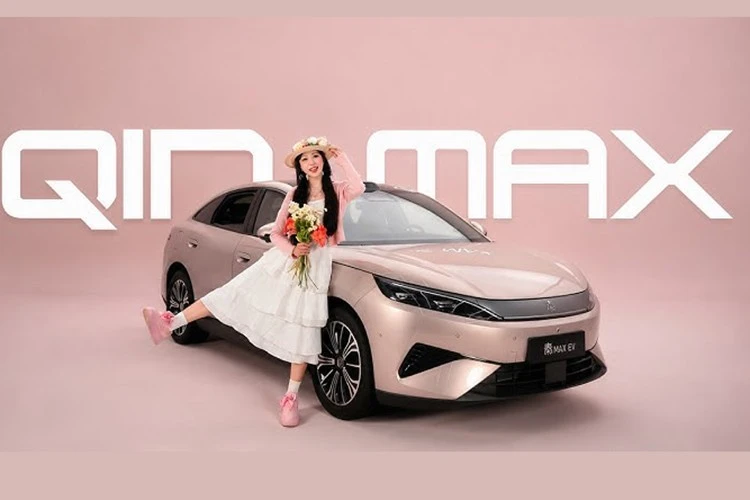 [GALLERY] BYD Qin Max lộ diện - "đối thủ" Toyota Camry, sạc đầy pin trong 9 phút