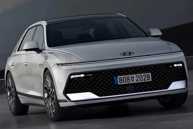 Grandeur lộ diện - sedan hạng sang đầu bảng Hyundai sắp "lột xác"