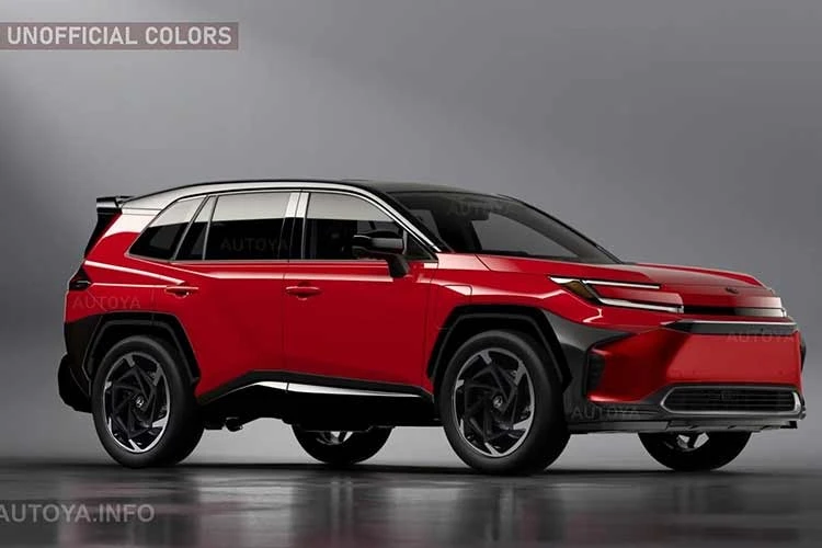 Toyota RAV4 Electric 2027 lộ diện - thiết kế táo bạo, ngập tràn công nghệ