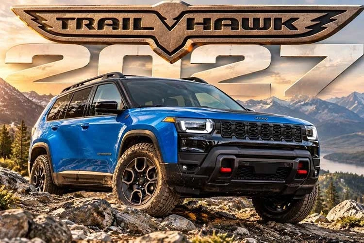 [GALLERY] Jeep Cherokee Trailhawk 2027 từ 44.625 USD có gì "đấu" Honda CR-V?