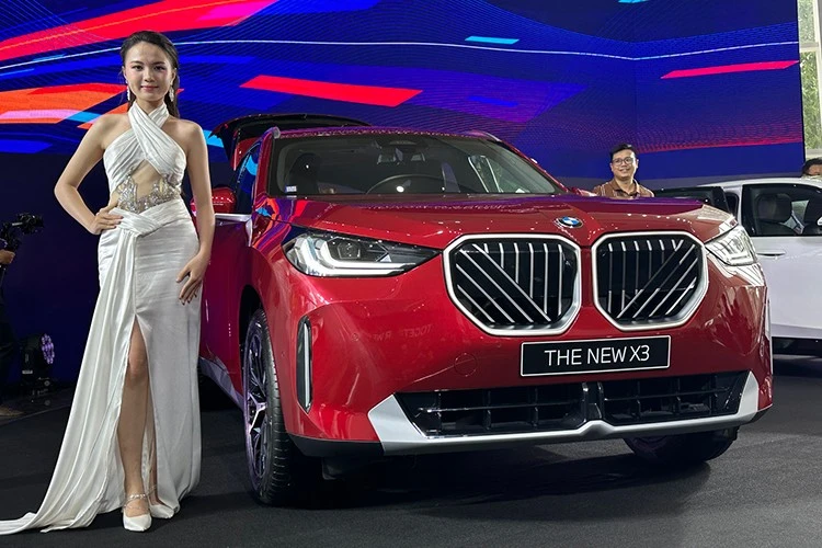 Cận cảnh BMW X3 2025 tại Việt Nam, từ 2,279 - 2,629 tỷ đồng