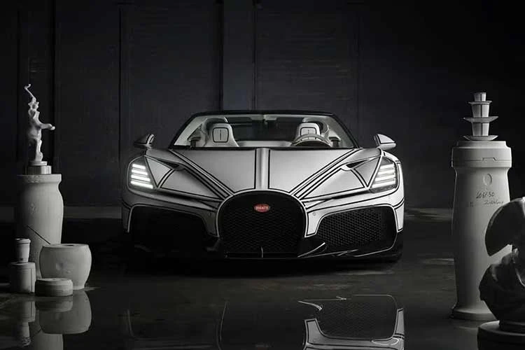  [GALLERY] Ngắm siêu phẩm Bugatti Mistral "hàng thửa" bình xăng bằng gốm sứ