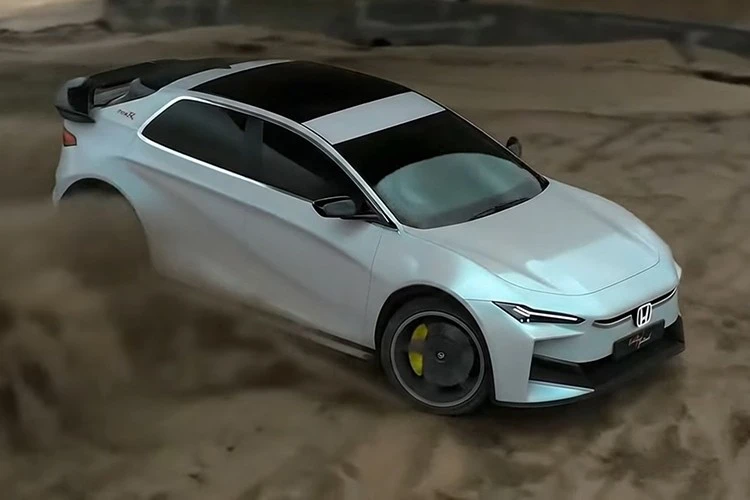 Honda Civic Type R thế hệ mới 2027 sẽ có thiết kế ra sao?
