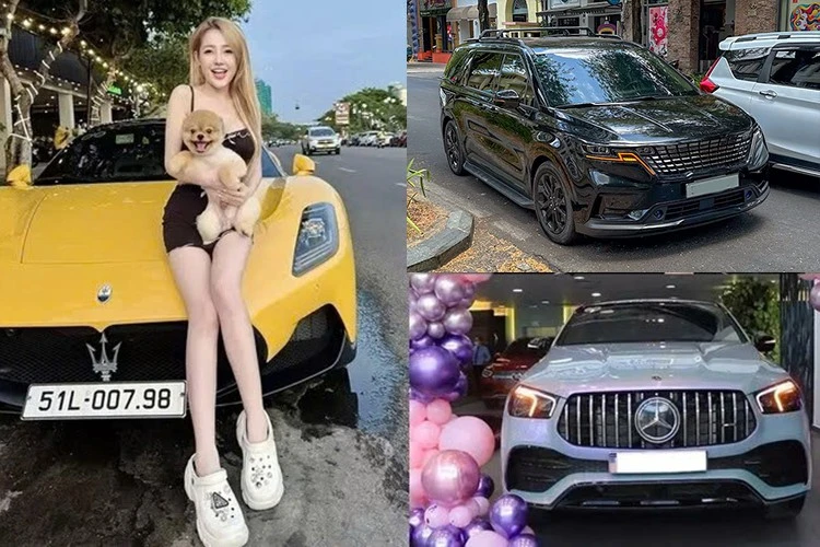 Ngân 98 sở hữu siêu xe, xe sang hàng chục tỷ đồng nào?