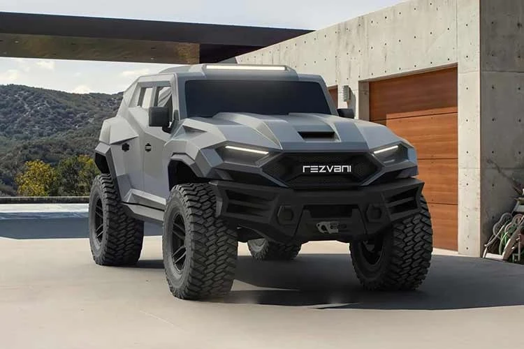 Rezvani Tank 2026 - mạnh 1000 mã lực chống đạn, hơn 13 tỷ đồng
