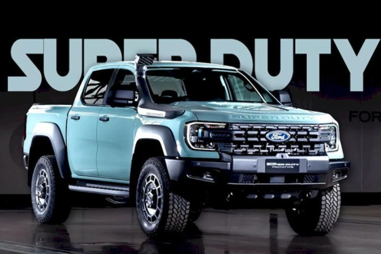 "Soi" Ford Ranger Super Duty 2026 vừa ra mắt, từ 55.200 USD