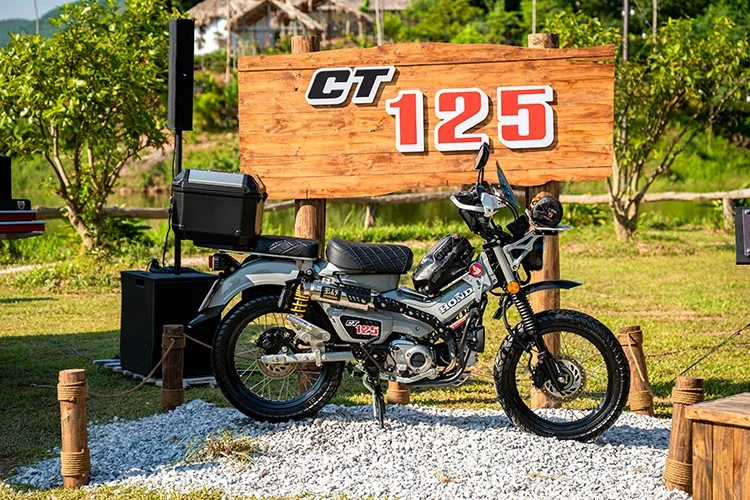 Honda CT125 gần 90 triệu tại Việt Nam, đắt gần gấp 3 lần Yamaha PG-1