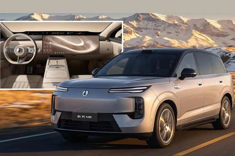 BYD Denza N8 mới lộ nội thất màn hình 1,1 m, chạy tới 1.008 km