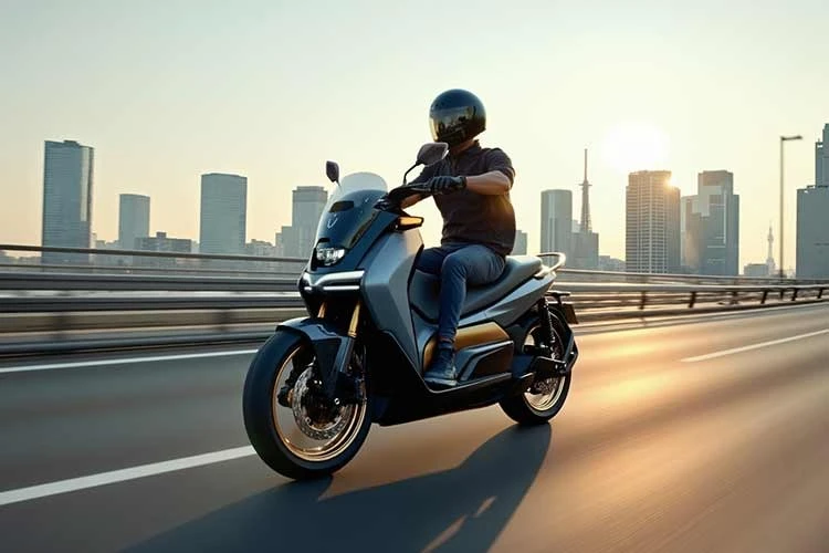 [GALLERY] Xe máy điện Vinfast Rasad lộ diện chờ ra mắt, tốc độ tới 130 km/h