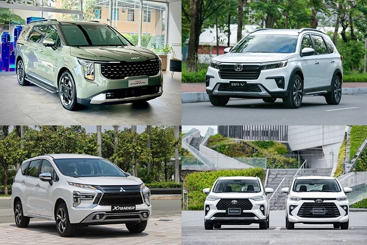 Loạt ôtô MPV gia đình đồng loạt giảm giá tại Việt Nam tháng 9/2025