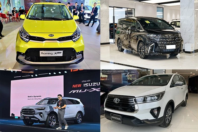 Top ôtô ế ẩm nhất thị trường Việt Nam tháng 5/2025