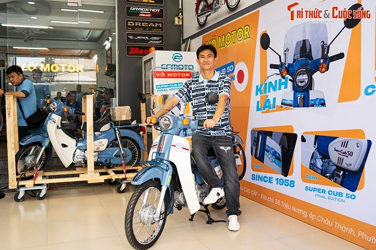 Tận mục Honda Super Cub 50 đặc biệt không dưới 100 triệu tại Việt Nam