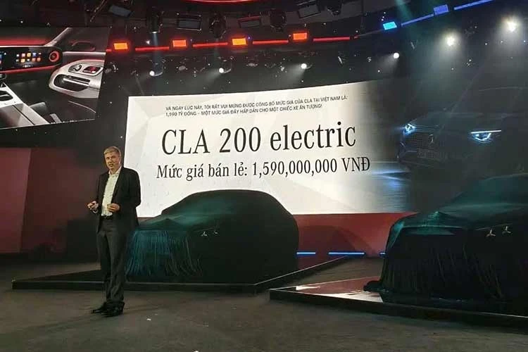 [GALLERY] Mercedes-Benz CLA 200 electric vừa ra mắt Việt Nam, từ 1,59 tỷ đồng