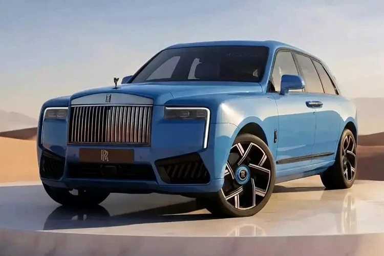 [GALLERY] Rolls-Royce Cullinan siêu sang có bản phối màu độc quyền “Vân Lam”