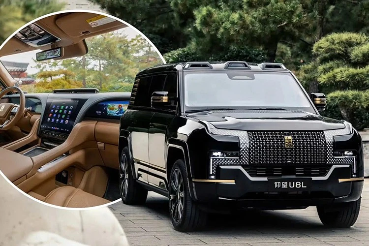 Yangwang U8L của BYD có bản 4 chỗ siêu sang, "đấu" Maybach GLS 600