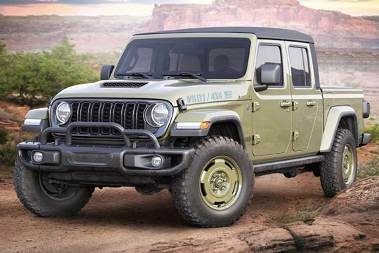 Jeep Gladiator Willys '41 - bán tải phong cách quân sự từ 1,31 tỷ đồng 