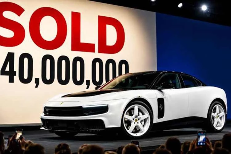 [GALLERY] Chiếc Ferrari Luce đầu tiên được "chốt giá" tới hơn 1 nghìn tỷ đồng