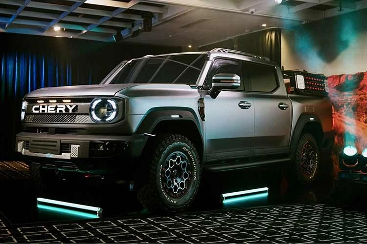  [GALLERY] Chery sắp ra mắt Stockman bán tải hybrid sạc điện máy dầu diesel