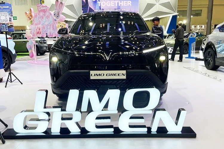 Cận cảnh VinFast Limo Green tại Indonesia, quy đổi từ 505 triệu đồng