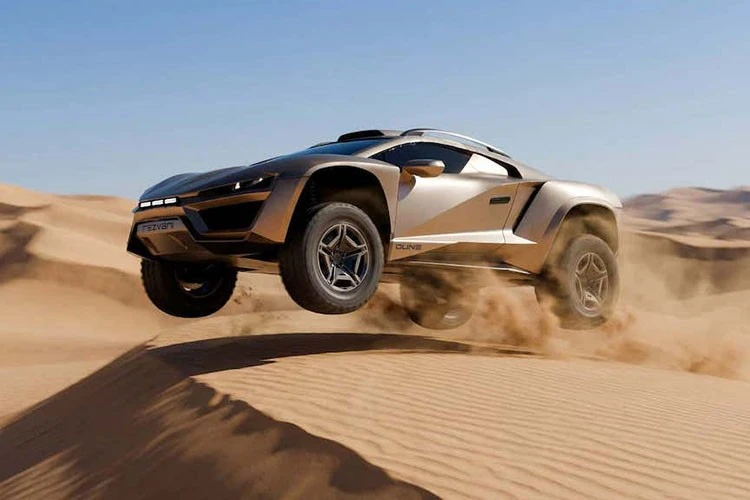 [GALLERY] Rezvani "hô biến" Lamborghini Huracan thành siêu xe chạy sa mạc