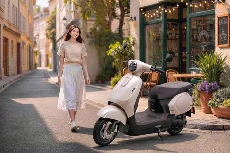 [GALLERY] Cận cảnh xe máy điện Honda UQ3 chỉ 15 triệu đồng, chạy 70 km/sạc