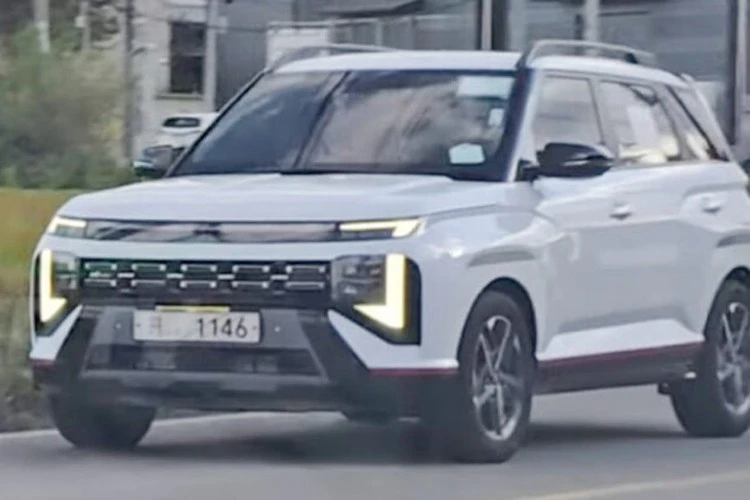 Hyundai Venue 2026 bản thể thao N Line lộ diện "bằng xương bằng thịt"