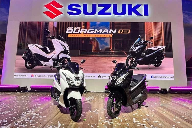 [GALLERY] Chi tiết xe ga Suzuki Burgman 15 hiện đại, giá từ 70 triệu đồng