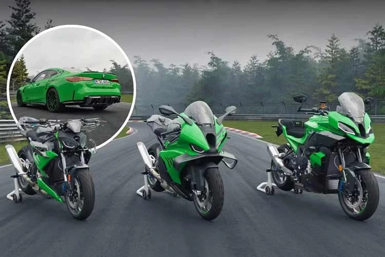  [GALLERY] BMW ra mắt 3 siêu môtô đặc biệt kỷ niệm 100 năm Nurburgring