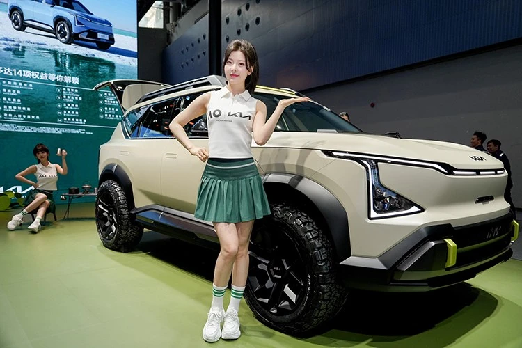 Kia EV5 Weekender - chiếc SUV điện phong cách off-road đã ra mắt