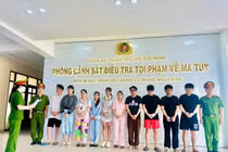 8 người Hàn Quốc tàng trữ, tổ chức sử dụng trái phép chất ma túy