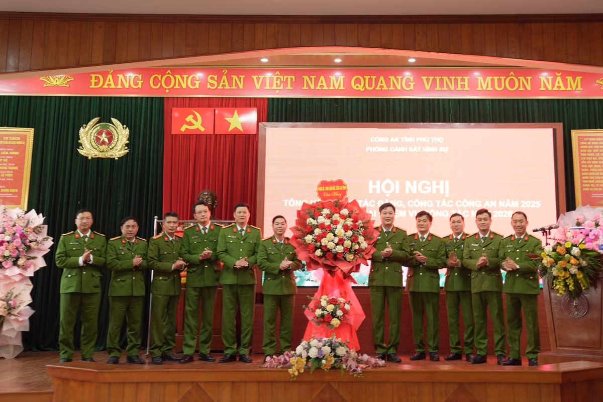 Phòng Cảnh sát hình sự vừa tổ chức Hội nghị tổng kết công tác năm 2025, triển khai nhiệm vụ công tác năm 2026.