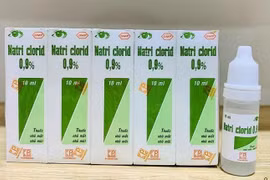 Thu hồi lô thuốc nhỏ mắt Natriclorid 0,9% không đạt chất lượng trên toàn quốc
