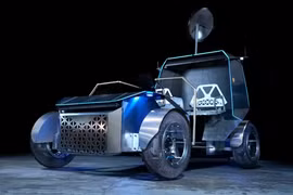 Xe tự hành có thể chạy 900 km để chở phi hành gia làm việc trên Mặt trăng