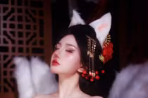 Cosplay Ahri bản “promax” của Thiên Thy gây bão mạng