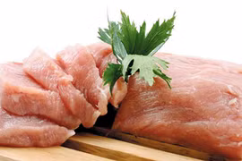 Dùng thịt lợn để chữa... đau đầu