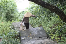 90 tuổi mỗi ngày leo 2.000 bước ngược núi quét mộ vua Đinh-Lê