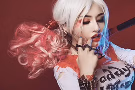 Mặt thật của cô gái hóa thân Harley Quinn phiên bản Việt