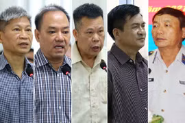 Năm tướng lĩnh tham ô mỗi người 10 tỷ đồng rồi ra tòa nói lời hối hận