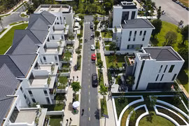 Khu biệt thự mẫu phong cách châu Âu tại Aqua City