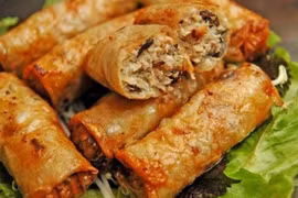 Bí quyết làm món nem rán giòn rụm, đẹp mắt