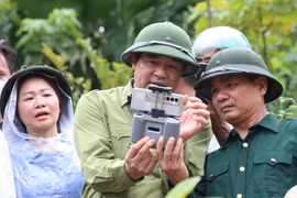 Lũ quét Làng Nủ: Dùng chó nghiệp vụ, flycam tìm kiếm người mất tích